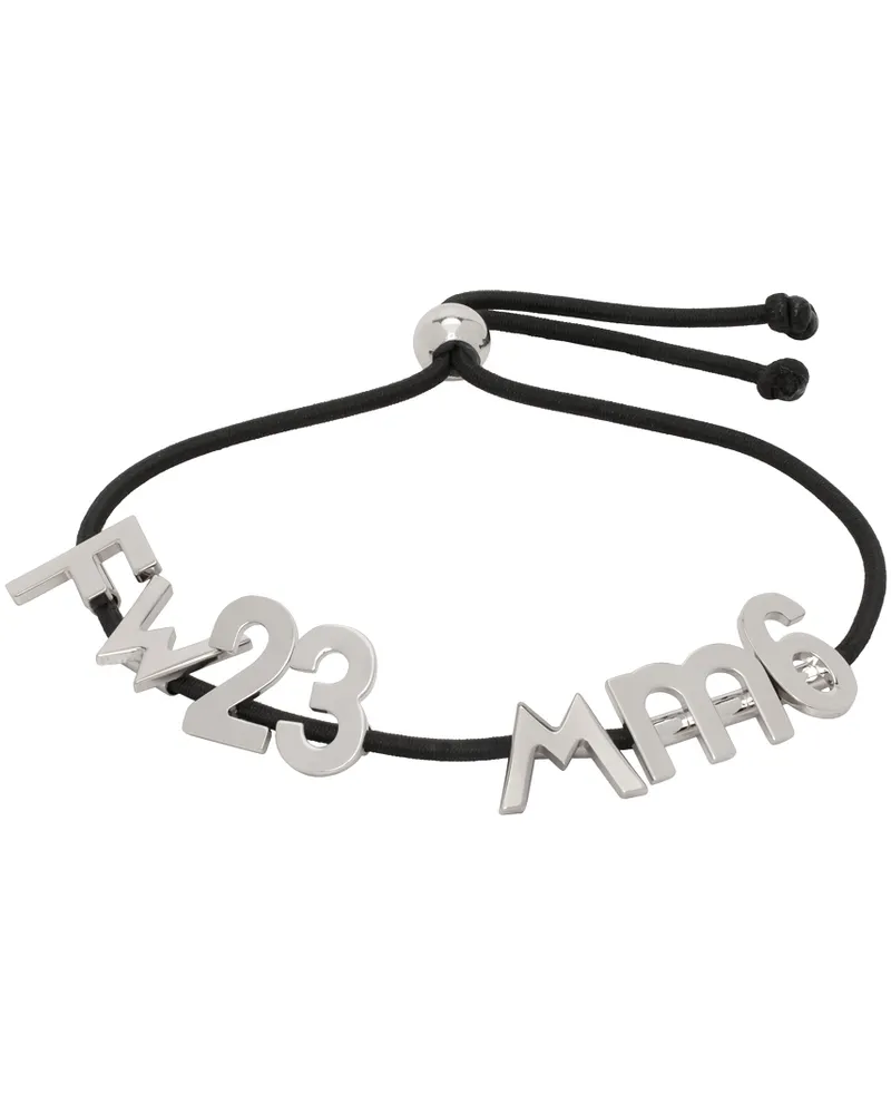 Maison Margiela Black Letter Collection Bracelet 963