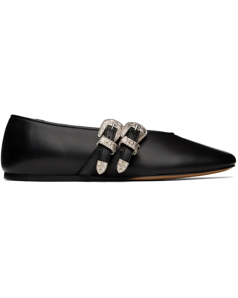 Le Monde Béryl Black Claudia Ballerina Flats Black