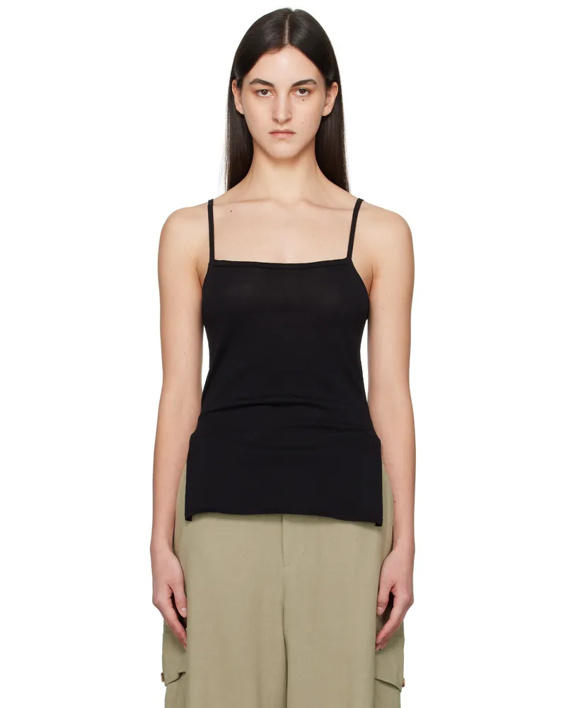 La Collection Black Harlow Tank Top Black