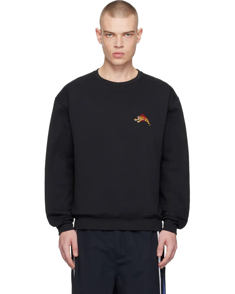 Wacko Maria Black Crewneck Sweatshirt Black