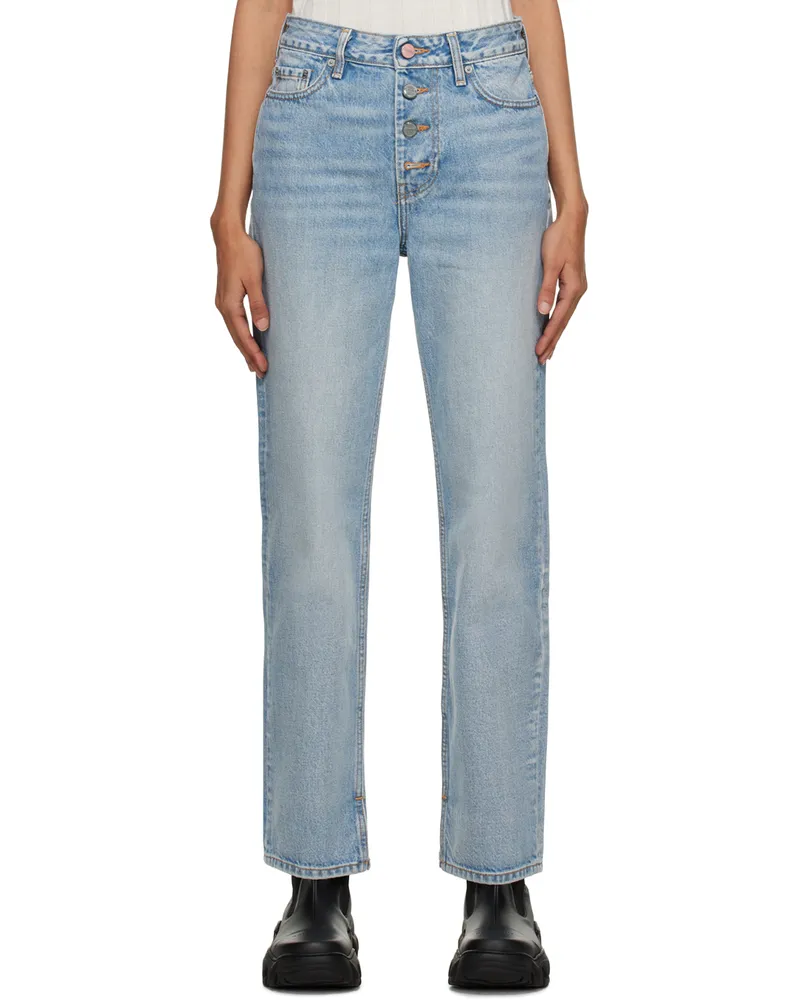 Ganni Blue Lovy Jeans 565