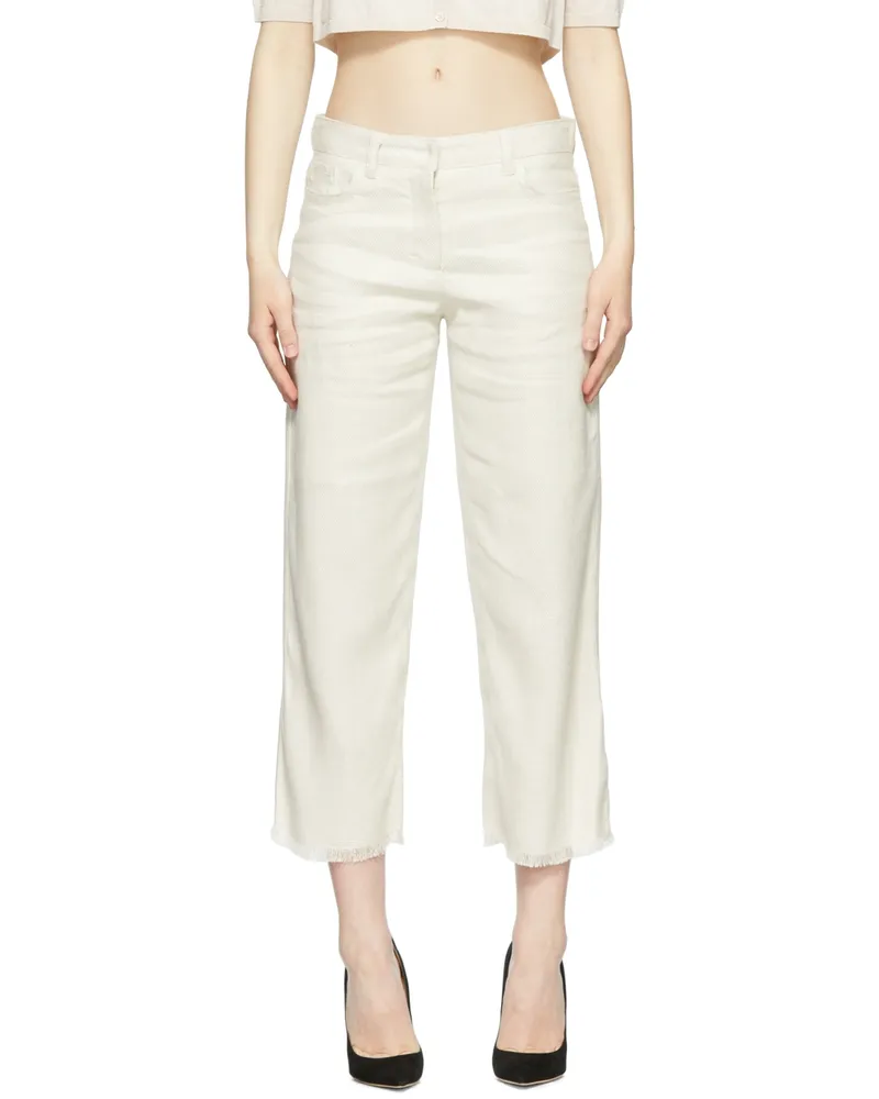 Max Mara Beige Franci Trousers 001