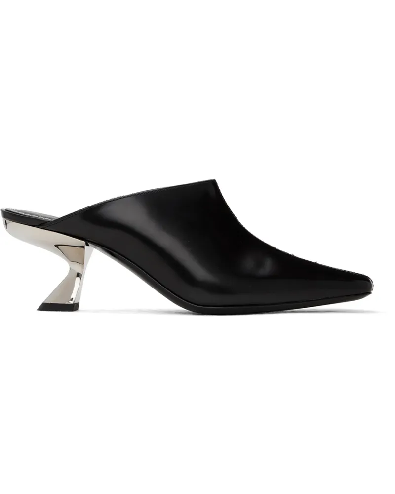 STAUD Black Jax Mules Bkmt