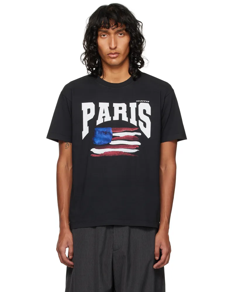 Eytys Black Leon T-shirt Paris