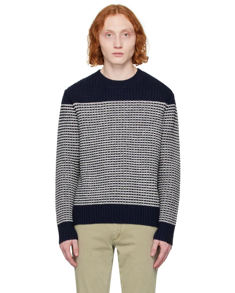 Rag & Bone Navy Ernie Sweater Navy