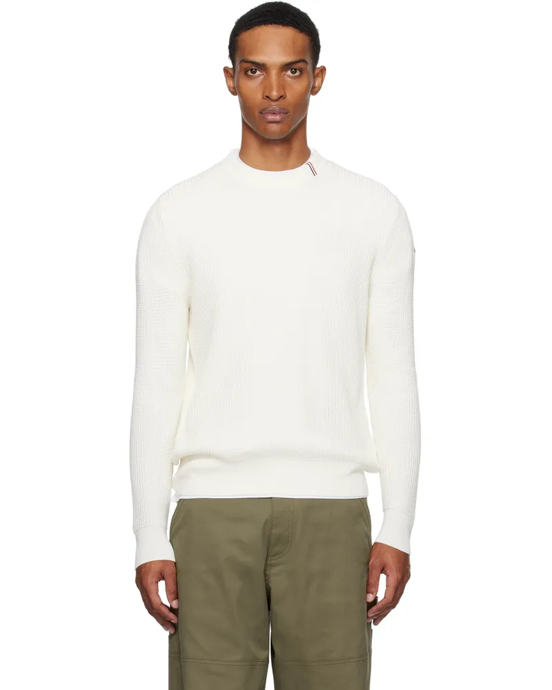 Moncler Off-White Crew Neck Sweater 031