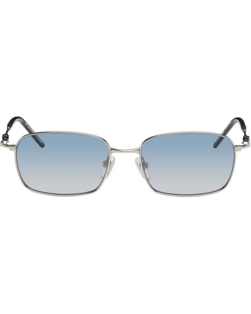 Bonnie Clyde Silver & Black Dance Dance Sunglasses Silver