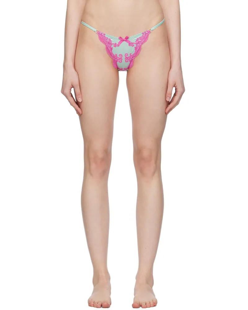 Agent Provocateur Green Molly Thong 330650