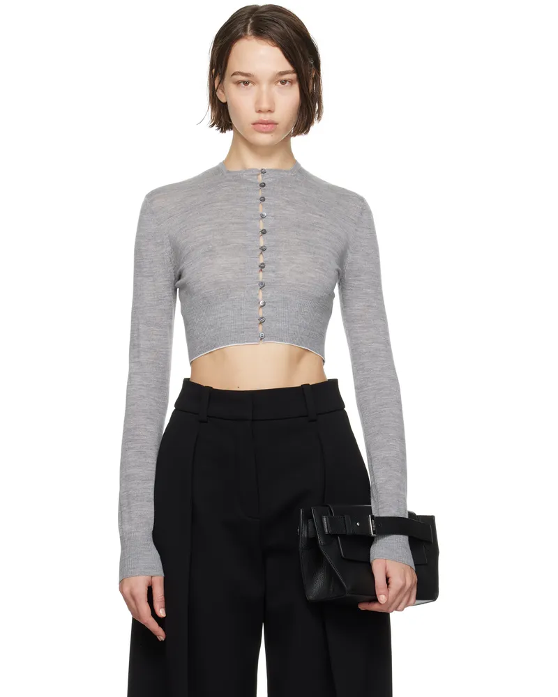Jacquemus Gray La Casa 'The Spiaggia cardigan' Cardigan 950