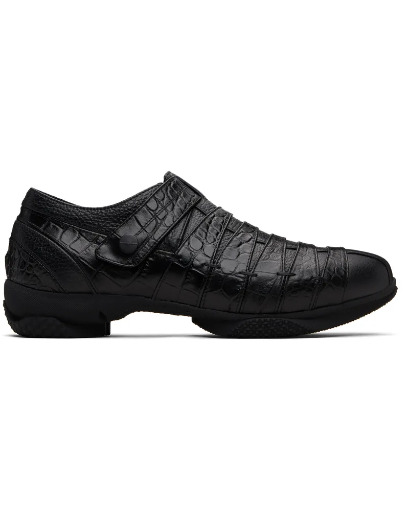 KIKO KOSTADINOV Black Kormos Fisherman Loafers Onyx