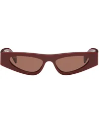 Gucci Burgundy Cat-Eye Sunglasses Burgundy