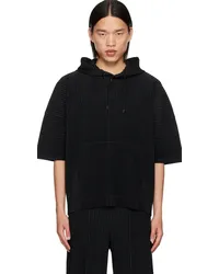 Issey Miyake Black Monthly Color June Hoodie 15-black