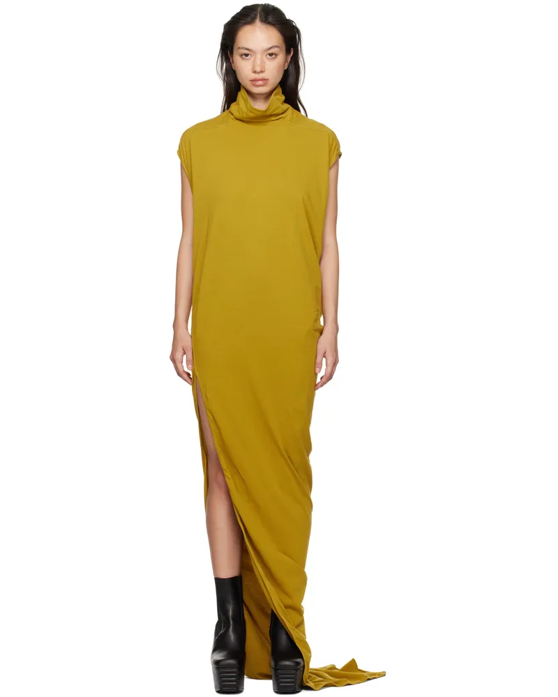 DRKSHDW by Rick Owens Yellow Edfu T Maxi Dress 92