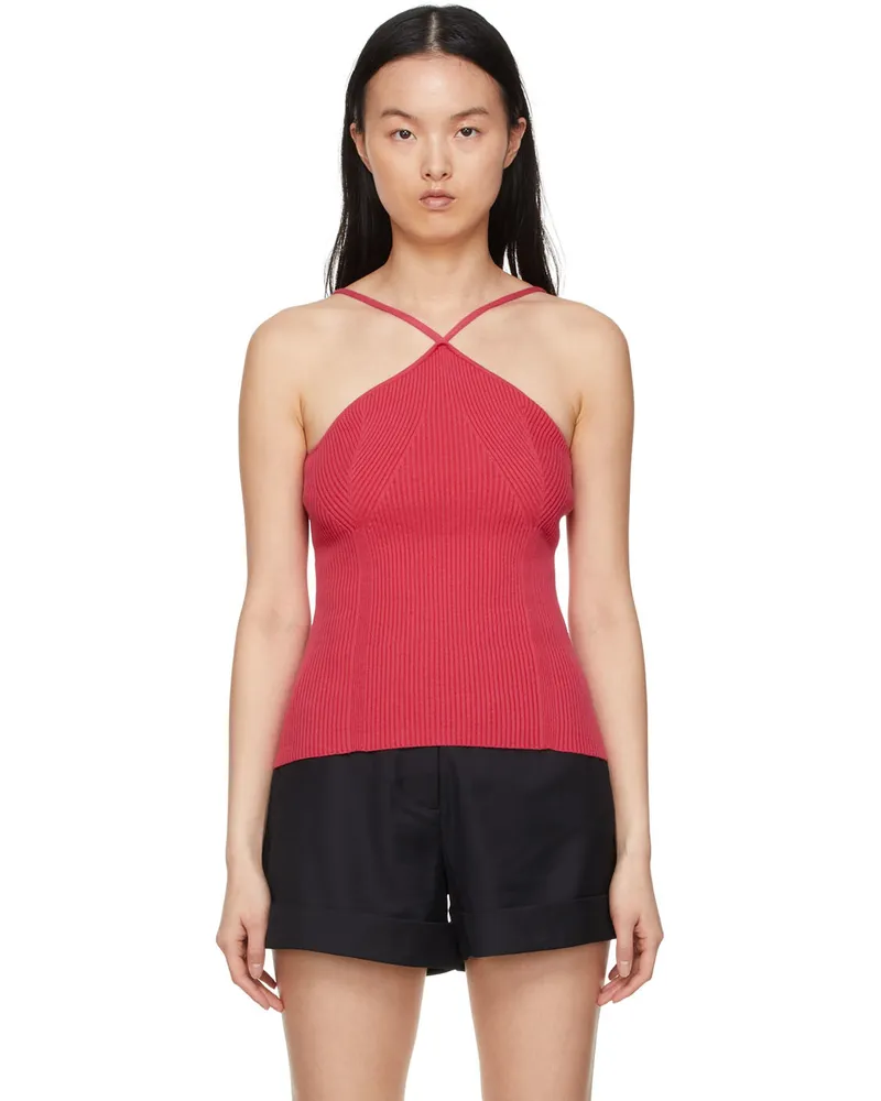 Anna Quan Pink Solange Tank Top Fuchsia