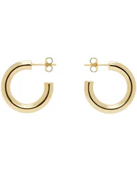 Christophe Lemaire Gold Small Classic Hoop Earrings Yegold