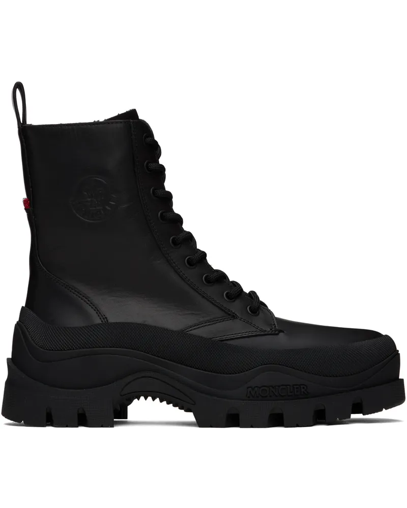 Moncler Black Larue Trek Boots Black