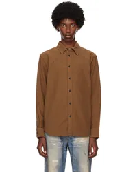 Rag & Bone Tan Finch Shirt Chocolate