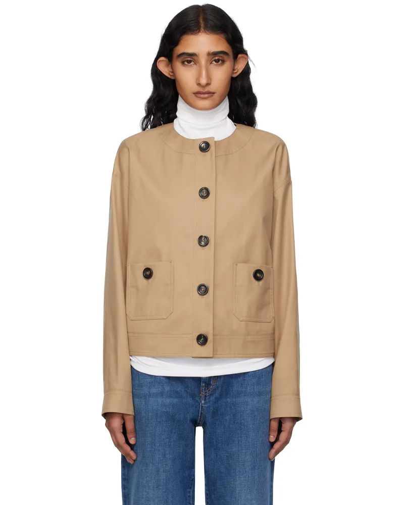 Max Mara Beige Biavo Jacket 002