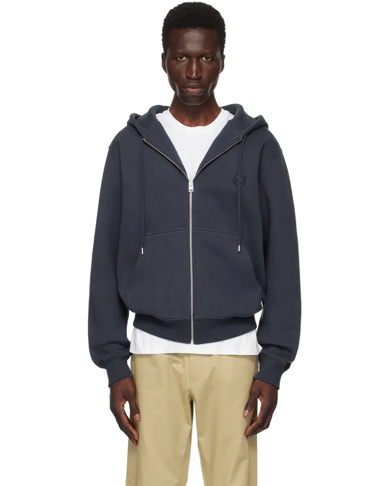 Kitsuné Navy Bold Fox Head Hoodie P476