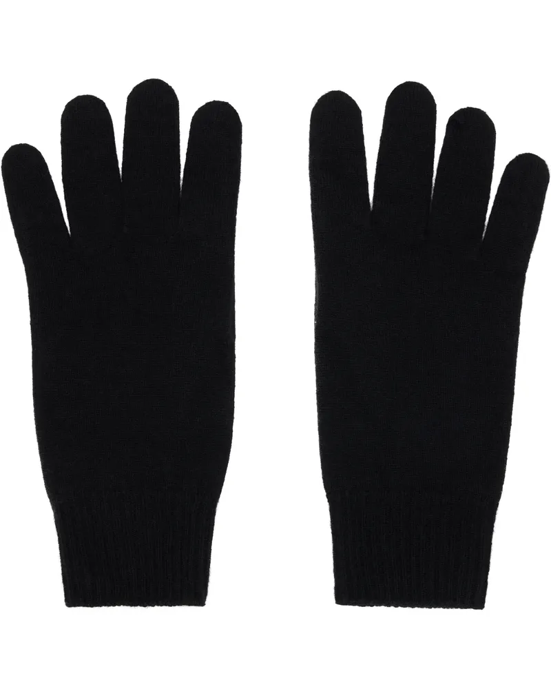 The Row Black Leomarie Gloves Blk