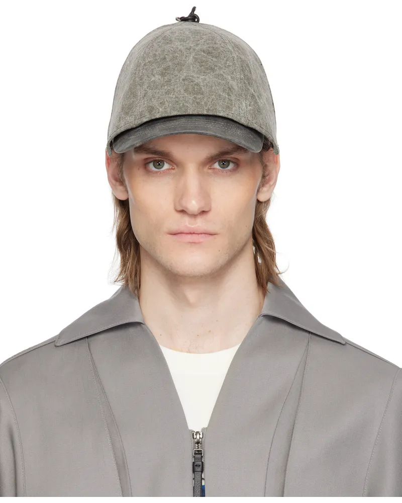 Adererror Gray Layered Cap Brown