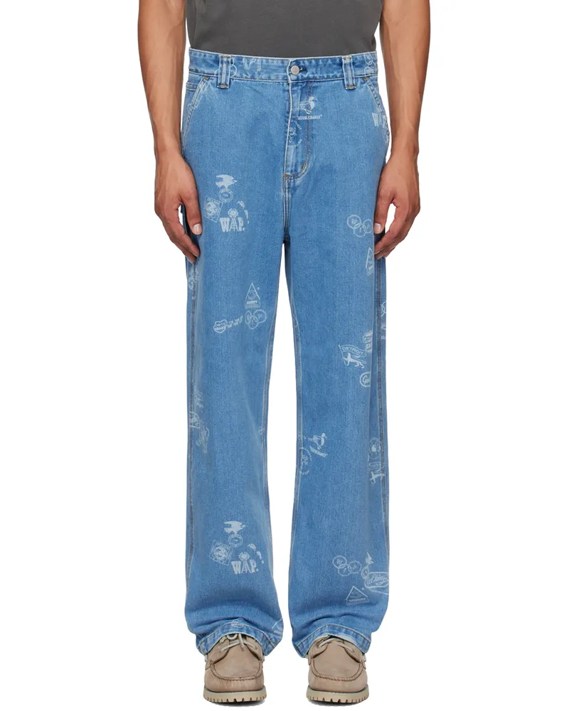 Carhartt WIP Blue Stamp Jeans 35