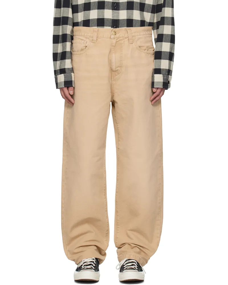 Carhartt WIP Beige Landon Canvas Trousers 07e4o