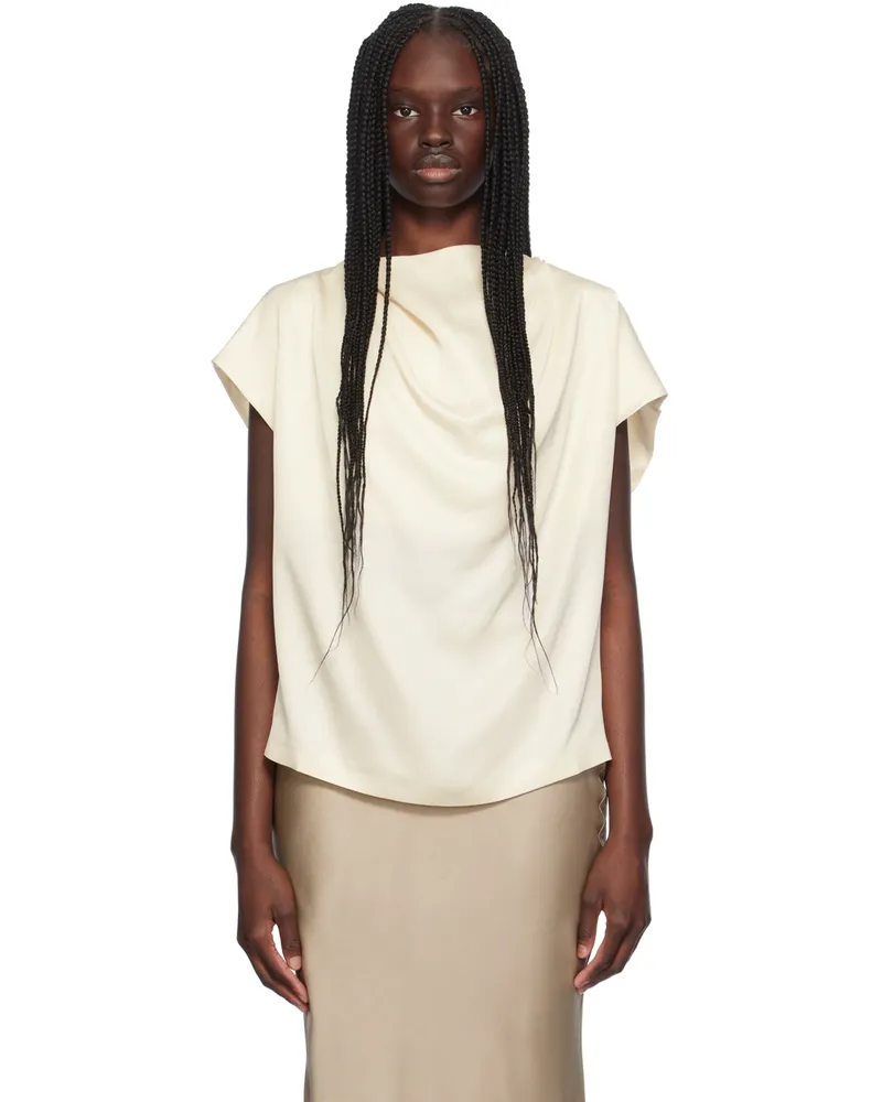 Róhe Off-White Cowl Neck Blouse 110