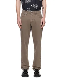 Rag & Bone Brown Fit 3 Athletic Jeans Ash