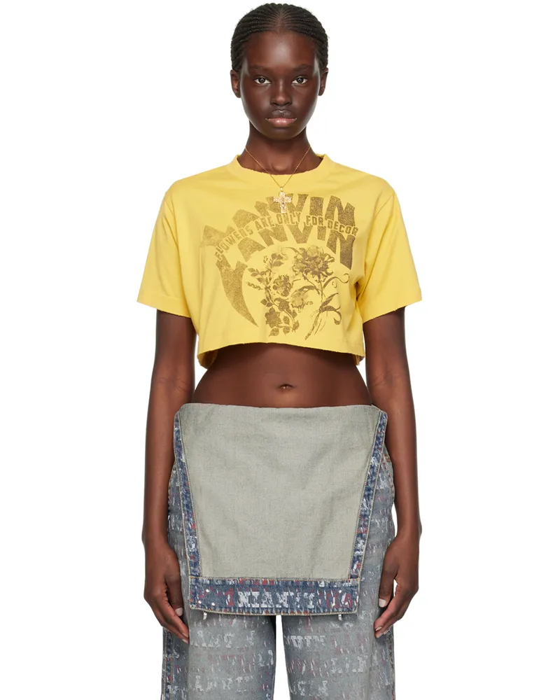 Lanvin Yellow Future Edition T-Shirt Corn
