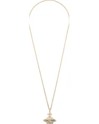 Vivienne Westwood Gold Mayfair Large Orb Pendant Necklace Gold