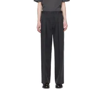 SSENSE Exclusive Gray Tailored Trousers
