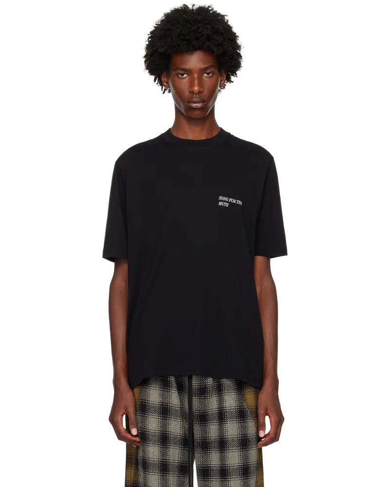 Song For The Mute Black SFTM T-Shirt Black