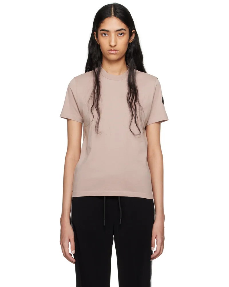Moncler Pink Pleated T-Shirt 51t