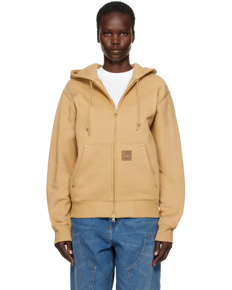 Carhartt WIP Beige Eldon Hoodie Dusty