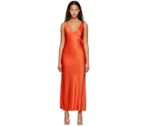 SSENSE Exclusive Orange SJP Midi Dress
