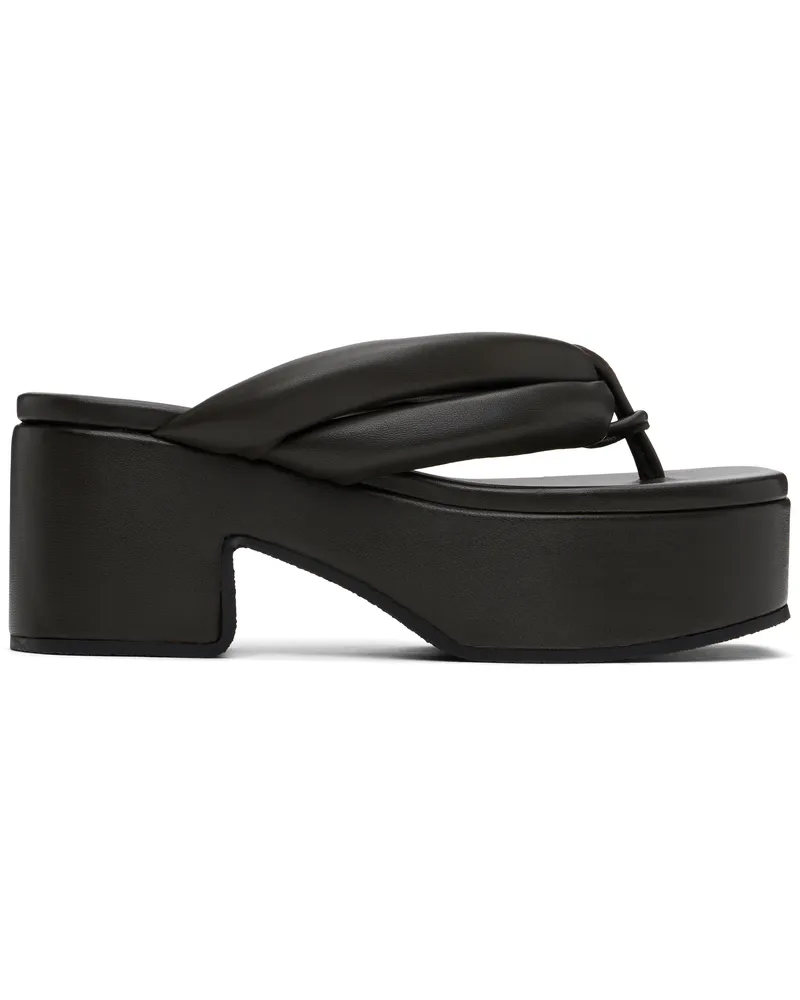 Dries van Noten Brown Platform Sandals 605