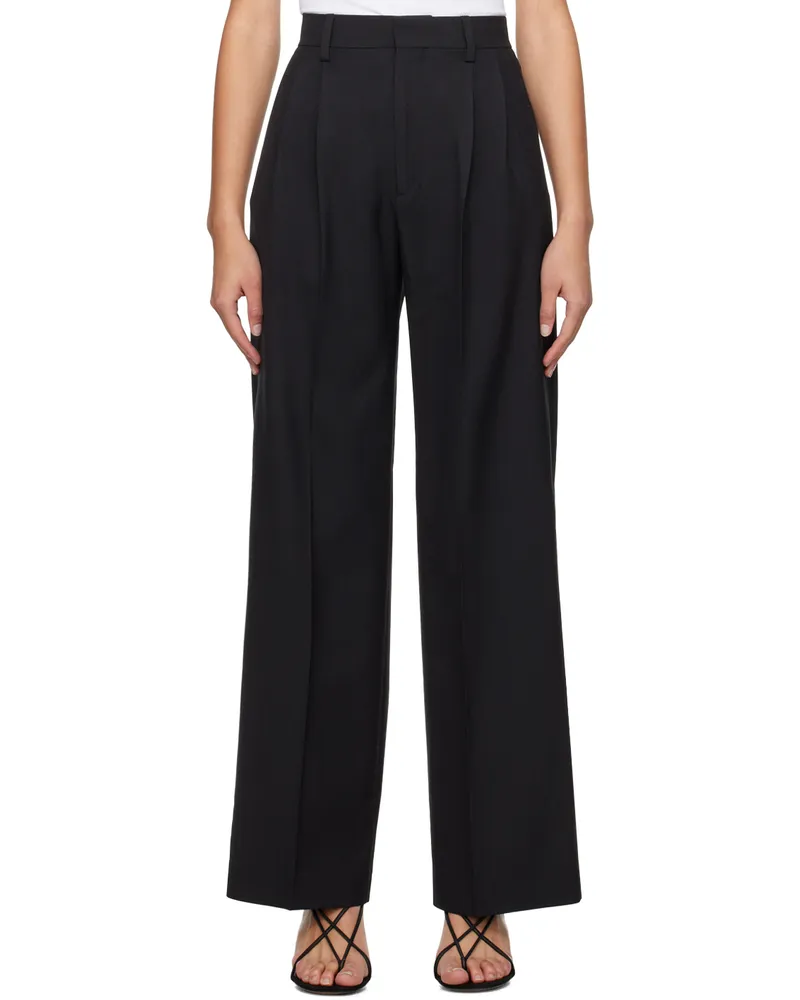 Filippa K Black Darcey Trousers 1433