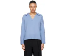 Blue Jenna Cashmere Sweater