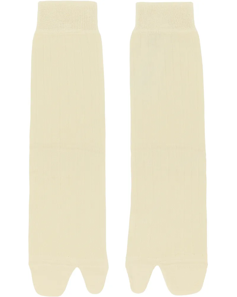 Maison Margiela Off-White Tabi Socks 102
