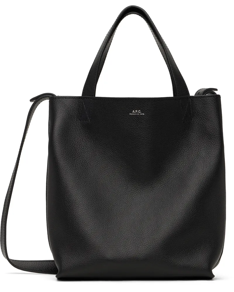 A.P.C. Black Maiko Small Shopping Tote Lzz