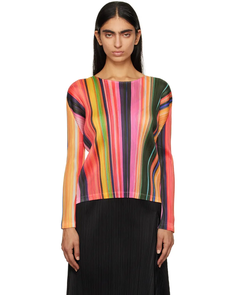 Issey Miyake Multicolor Warp Sweater 22
