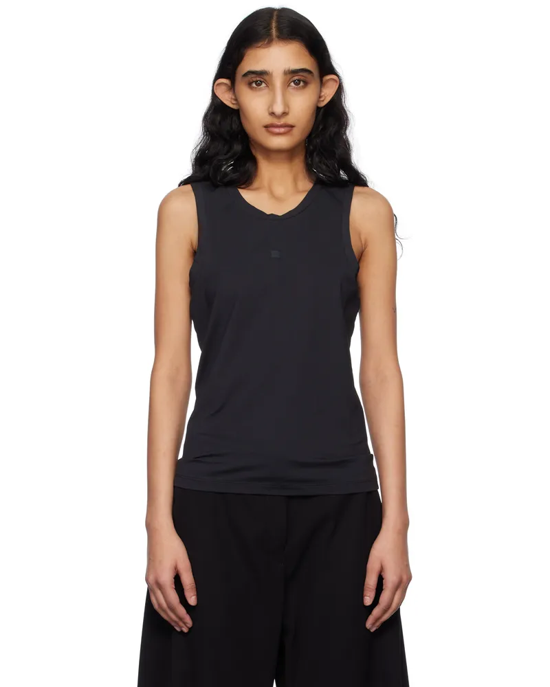 Acne Studios Black Jersey Tank Top 900