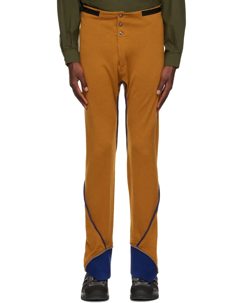 KIKO KOSTADINOV Yellow Cruma Leggings Ochre