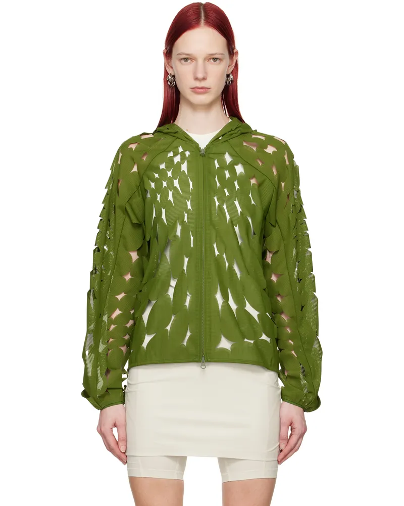 Post Archive Faction Green 6.0 Left Hoodie Green