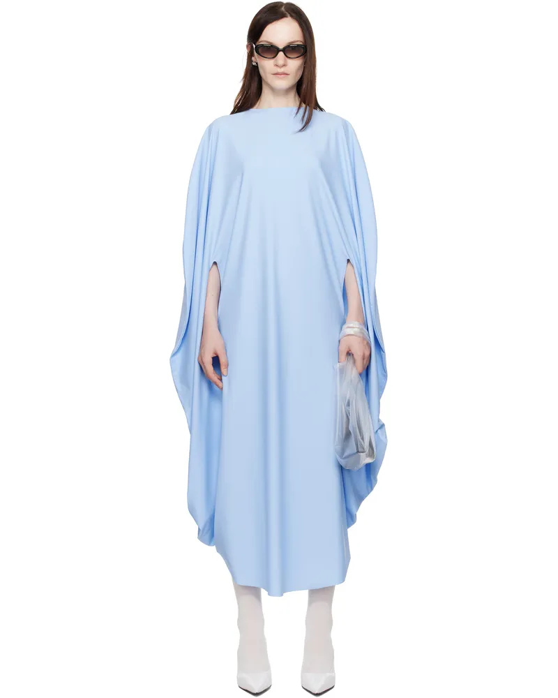 ABRA Blue Cercle Midi Dress Sky