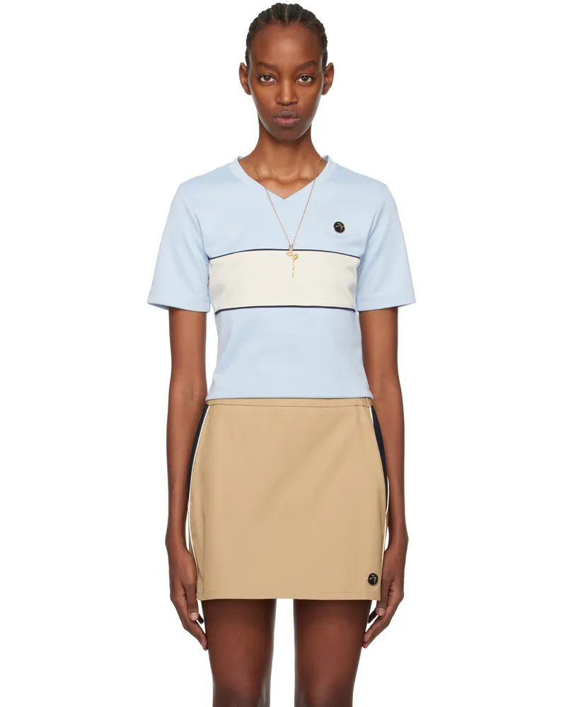 AMBUSH Blue V-Neck T-Shirt Baby