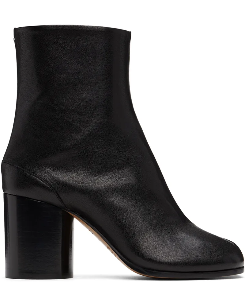 Maison Margiela Black Tabi Ankle Boots T8013