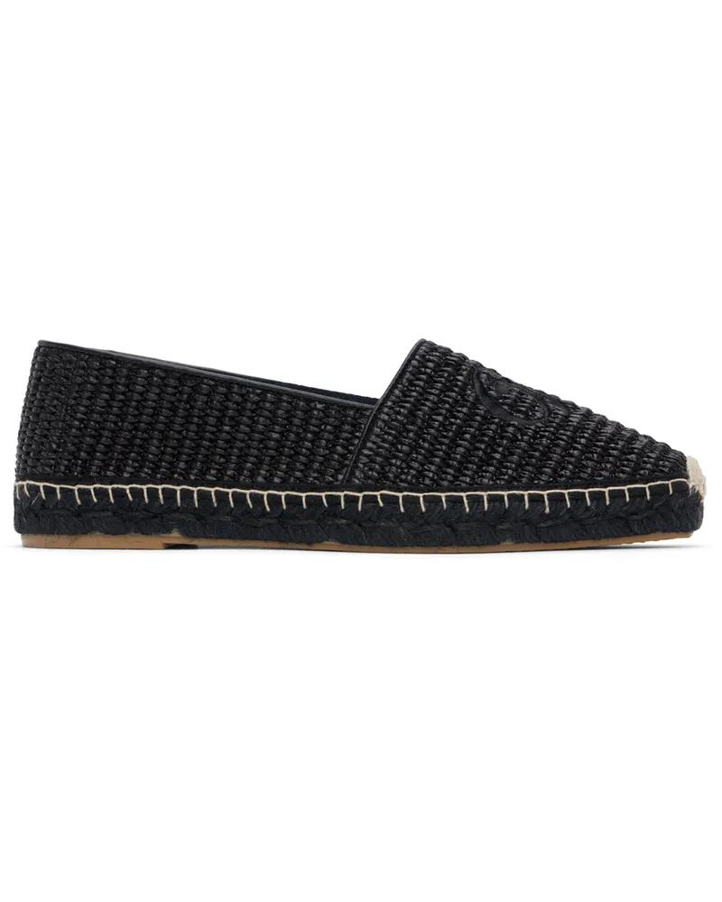 Max Mara Black Sella Espadrilles Black