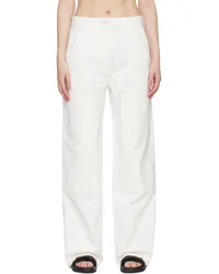 Cecilie Bahnsen White Virginia Trousers White